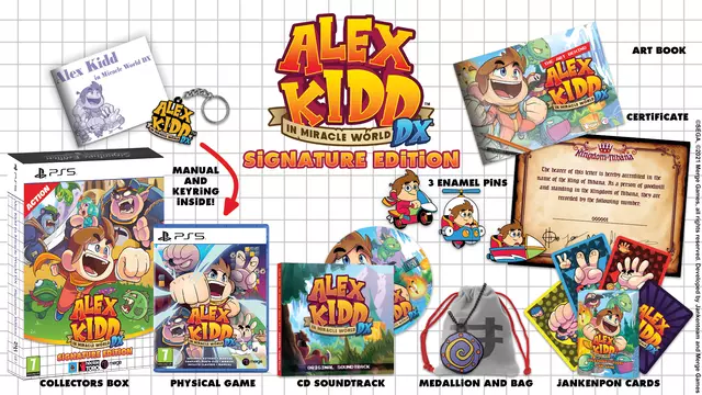 Comprar Alex Kidd in Miracle World Dx Edición Signature PS5 Limitada