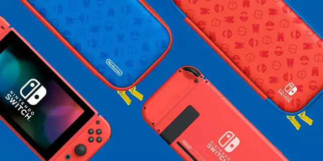 Comprar Nintendo Switch Edición Mario Roja & Azul Switch Limitada