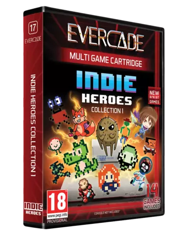 Cartucho Evercade Indie Heroes 1