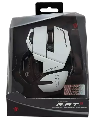 Comprar Ratón Gaming R.A.T. 8+ Blanco PC
