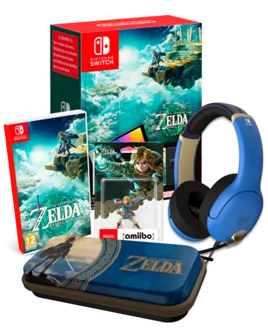 Nintendo Switch OLED Edición Especial TLOZ: Tears of the Kingdom Starter Pack 1