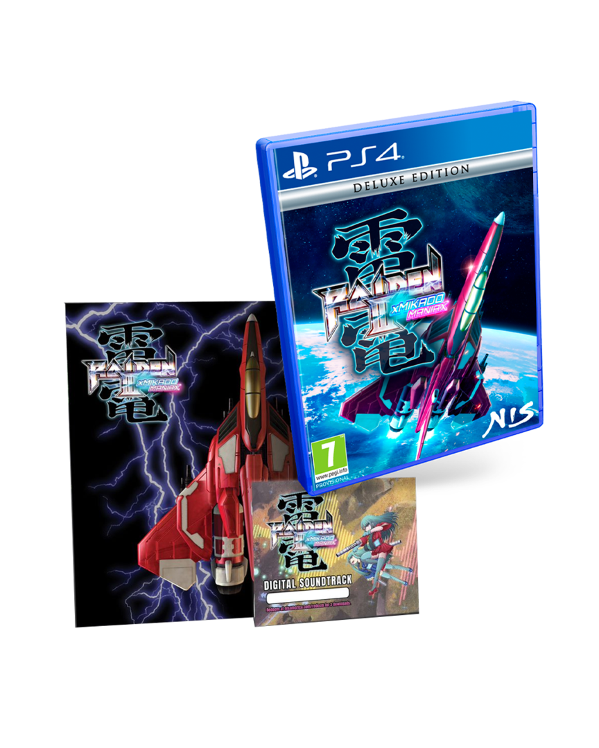 Raiden iii x mikado maniax edición deluxe