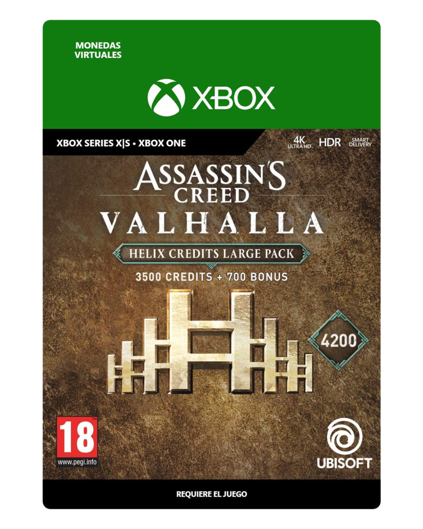 Assassin's Creed Valhalla 4200 Créditos Helix