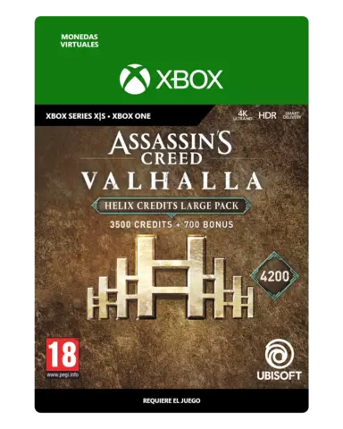 Comprar Assassin's Creed Valhalla 4200 Créditos Helix  Xbox Live Xbox One