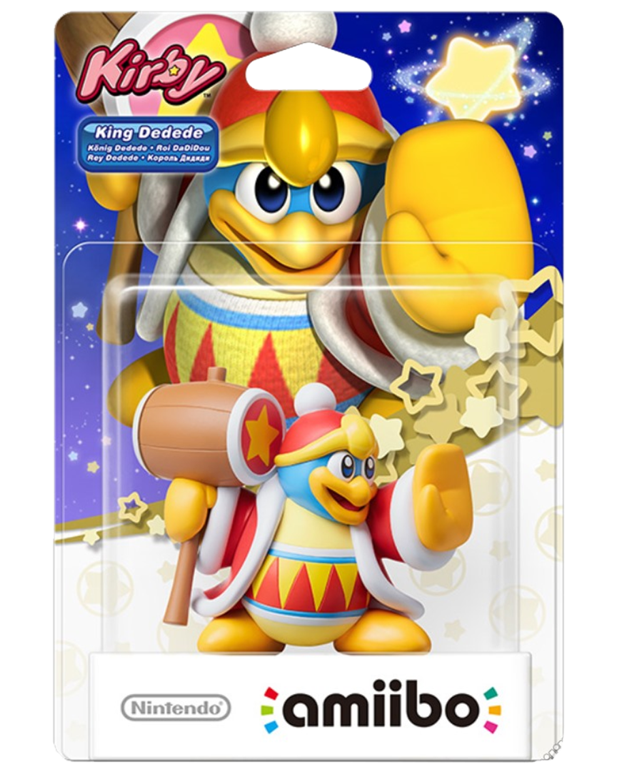 Figura amiibo rey dedede (serie kirby)