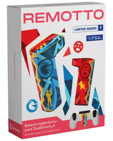Remotto Battery Edición Limitada The Grefg y Ampeter para DualShock PS4