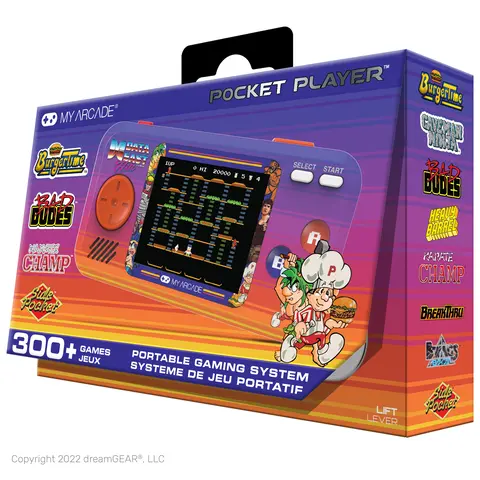 Comprar Consola Pocket Player Data East Hits My Arcade 308 Games 