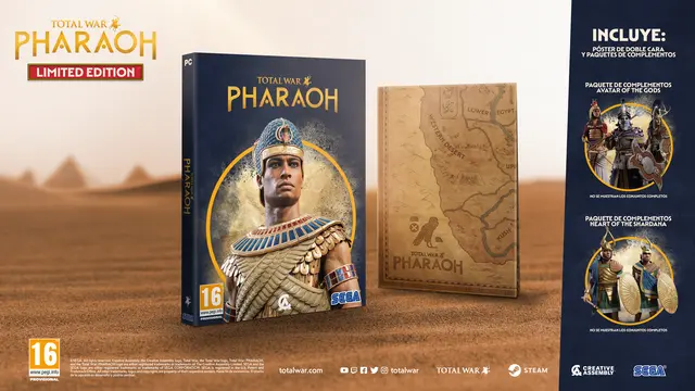 Comprar Total War Pharaoh Edición Limitada PC Limitada