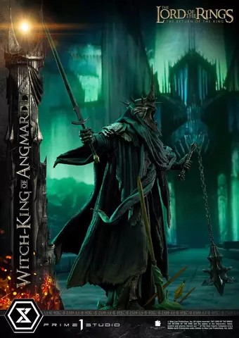 Comprar Figura Rey Brujo de Angmar El Señor de los Anillos: El Retorno del Rey Versión Premium 70 cm Figuras