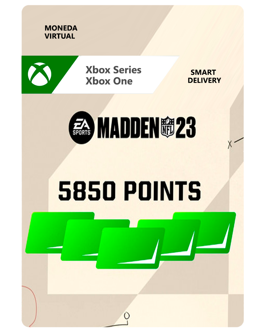 Madden nfl 23 5850 puntos madden