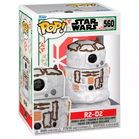 Comprar Figura POP! R2-D2 Muñeco de Nieve Star Wars 9cm Figuras de Videojuegos