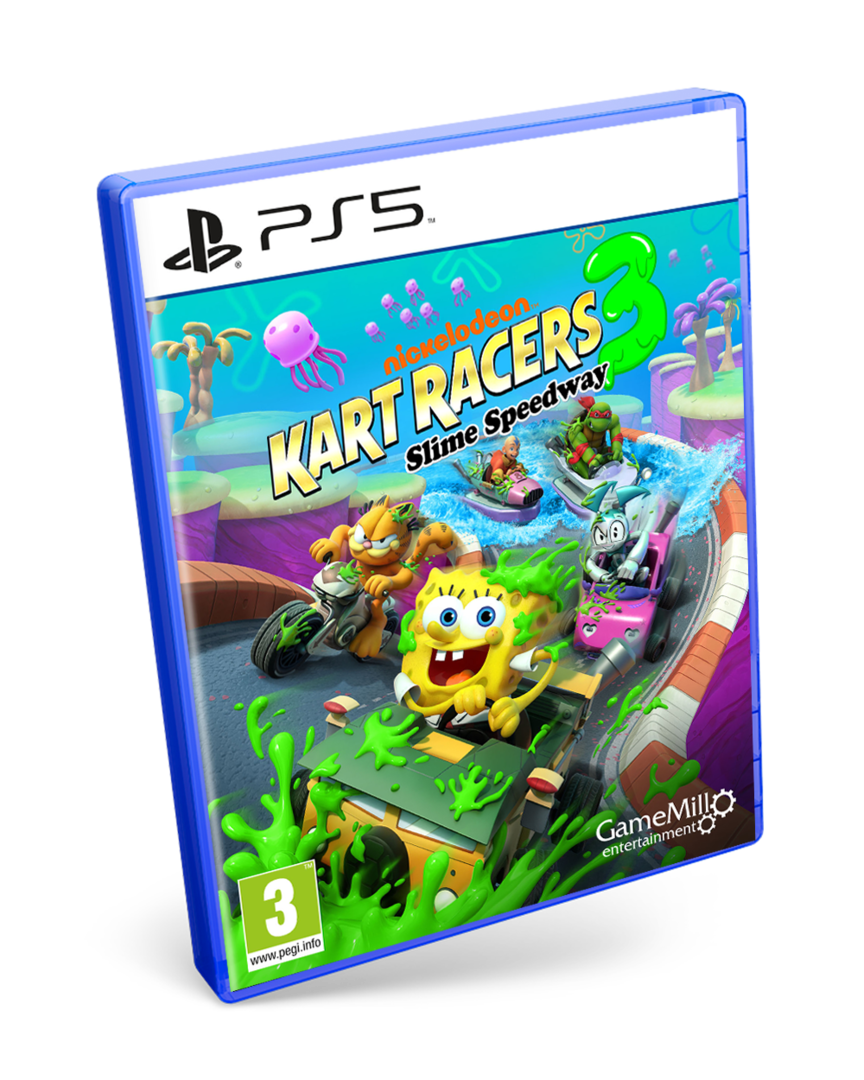 Nickelodeon kart racers 3: slime speedway