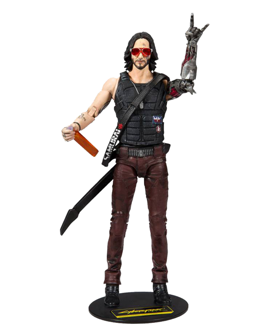 Figura johnny silverhand cyberpunk 2077 18 cm