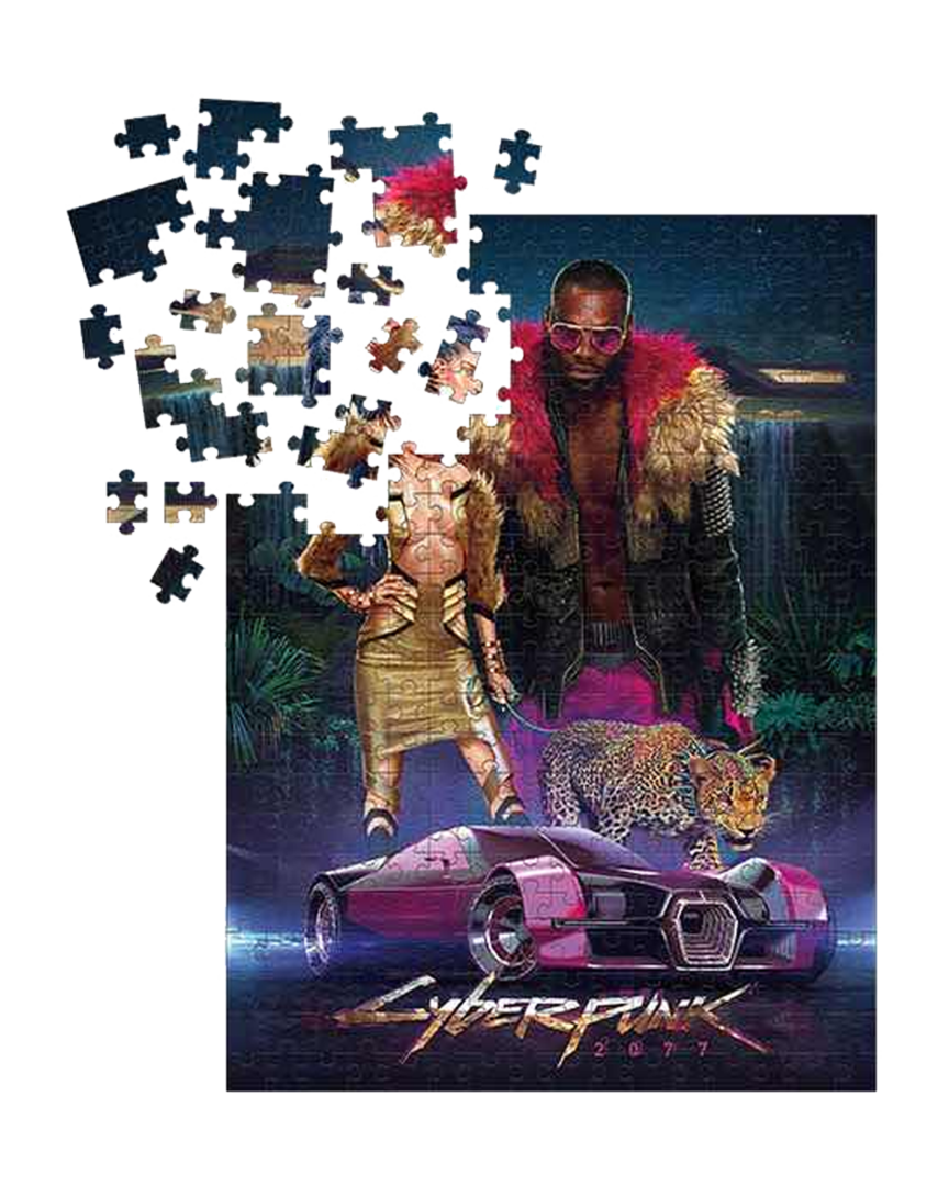 Neokitsch puzzle 1000 piezas cyberpunk 2077