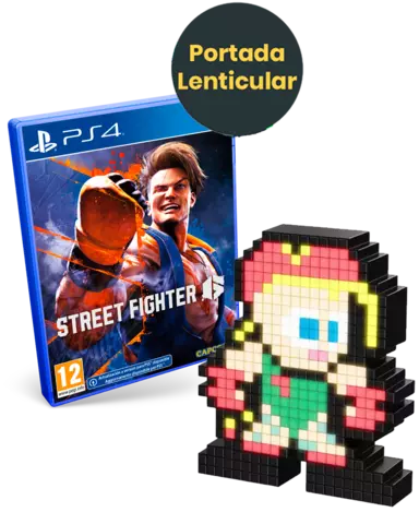 Reservar Street Fighter 6 Edición Lenticular + Pixel Pals Cammy Street Fighter - PS4, Pack Cammy