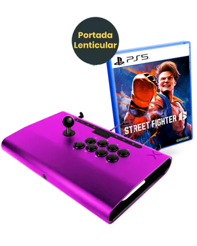 Street Fighter 6 Edición Lenticular + Fightstick Victrix Pro FS con Liciencia Oficial PlayStation