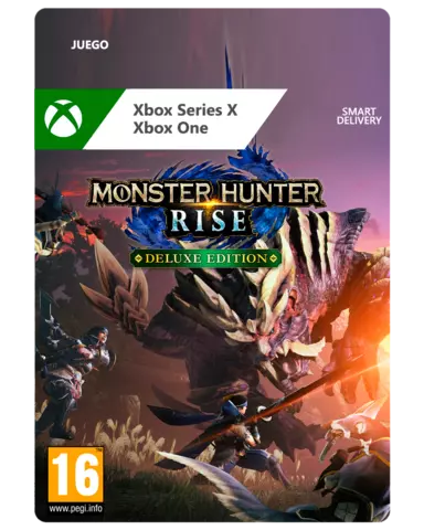 Comprar Monster Hunter Rise Edición Deluxe - Xbox Series, Xbox One, Deluxe - Digital, Xbox Live