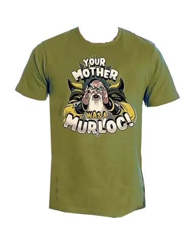 Comprar Camiseta Verde Your Mother Was a Murloc Heartstone Talla L Talla L