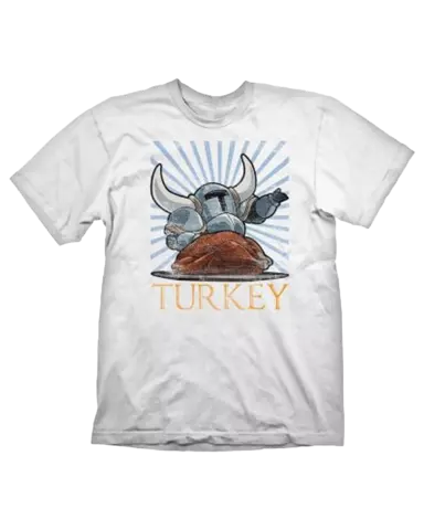 Comprar Camiseta Blanca Shovel Knight (Caballero Shovel) Turkey Talla M Talla M