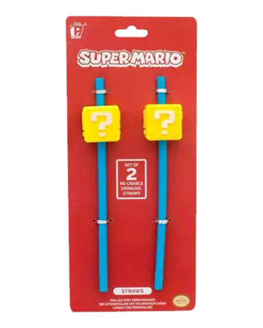 Comprar Set Pajitas Super Mario 