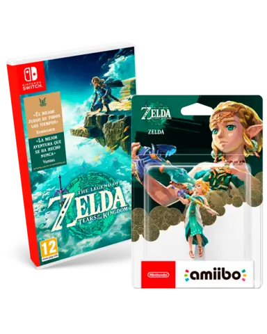 Comprar The Legend of Zelda: Tears of the Kingdom + Figura Amiibo Zelda Switch Pack amiibo Zelda