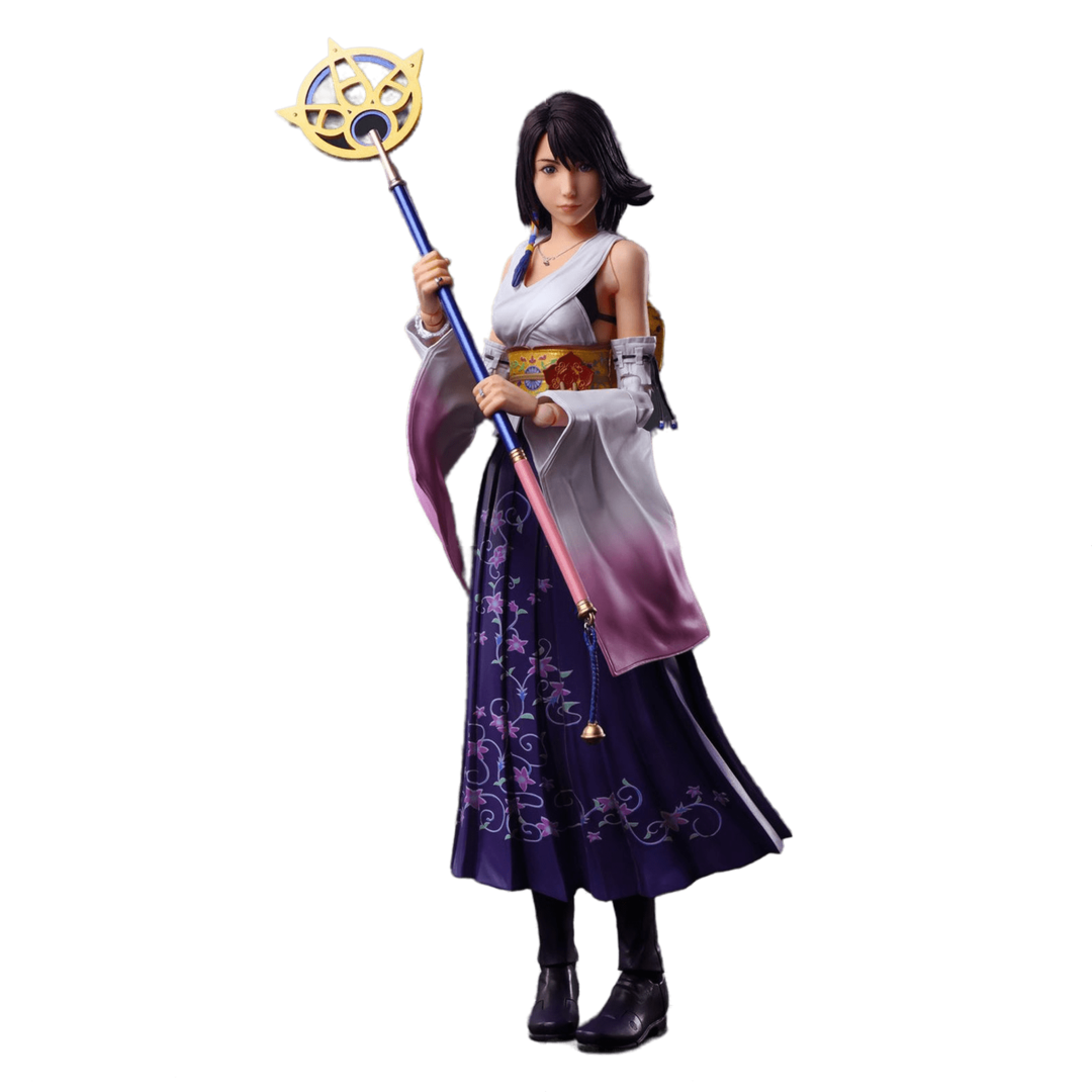 Figura yuna play arts kai action figure final fantasy x