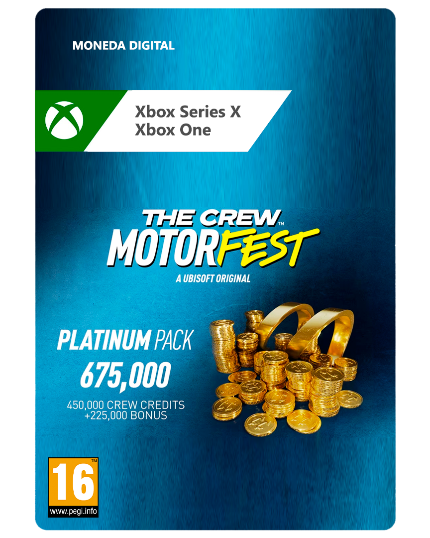 The crew motorfest 675,000 vc platinum pack