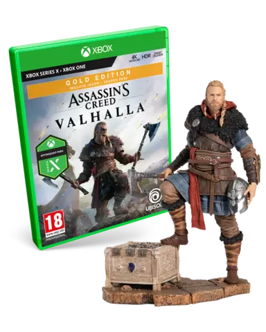 Comprar Assassin's Creed Valhalla Edición Gold + Figura Eivor Matalobos Valhalla Xbox One Gold + Figura Eivor