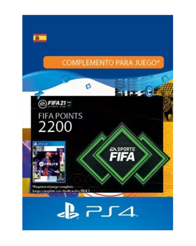 Comprar FIFA 21 Ultimate Team 2200 FIFA Points  Playstation Network PS4