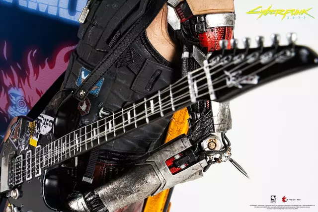 Comprar Estatua Johnny Silverhand Cyberpunk 2077 34 cm Figuras Estatua Johnny Silverhand 34cm