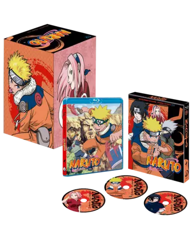 Comprar Naruto Box 1 Episodios 1 a 25 + Caja Contenedora Edición Blu-ray Estándar Blu-ray