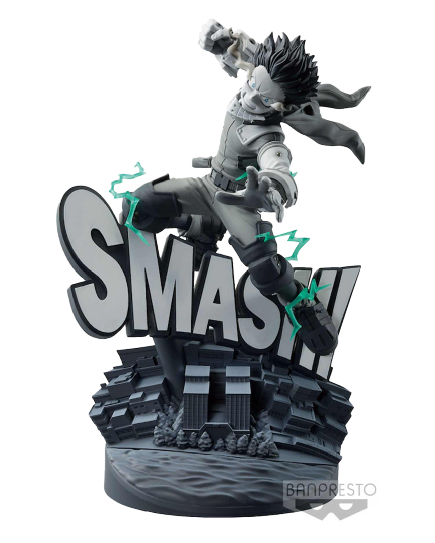 Figura My Hero Academia Izuku Midoriya Dioramatic Blanco Y Negro