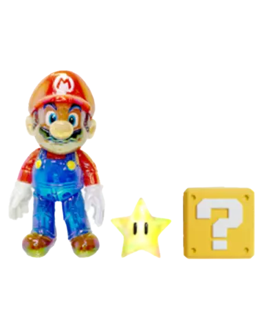 Comprar Figura Star Power Mario & Star Nintendo Edición Gold Colletion 10cm - Figura
