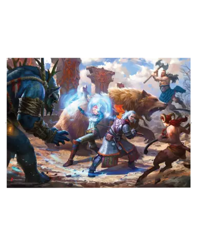 Comprar Puzzle 1000 Piezas The Witcher: Geralt & Triss in Battle 