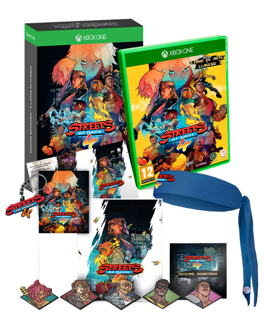 Streets of rage 4 edición signature