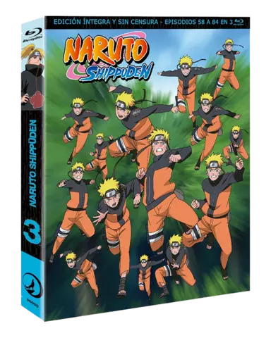 Naruto Shippuden Box 3 Edición Blu-ray