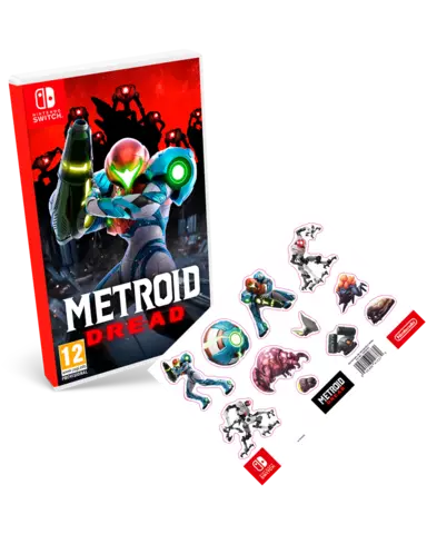 Comprar Metroid: Dread + Set de Stickers Metroid: Dread Switch Pack Stickers