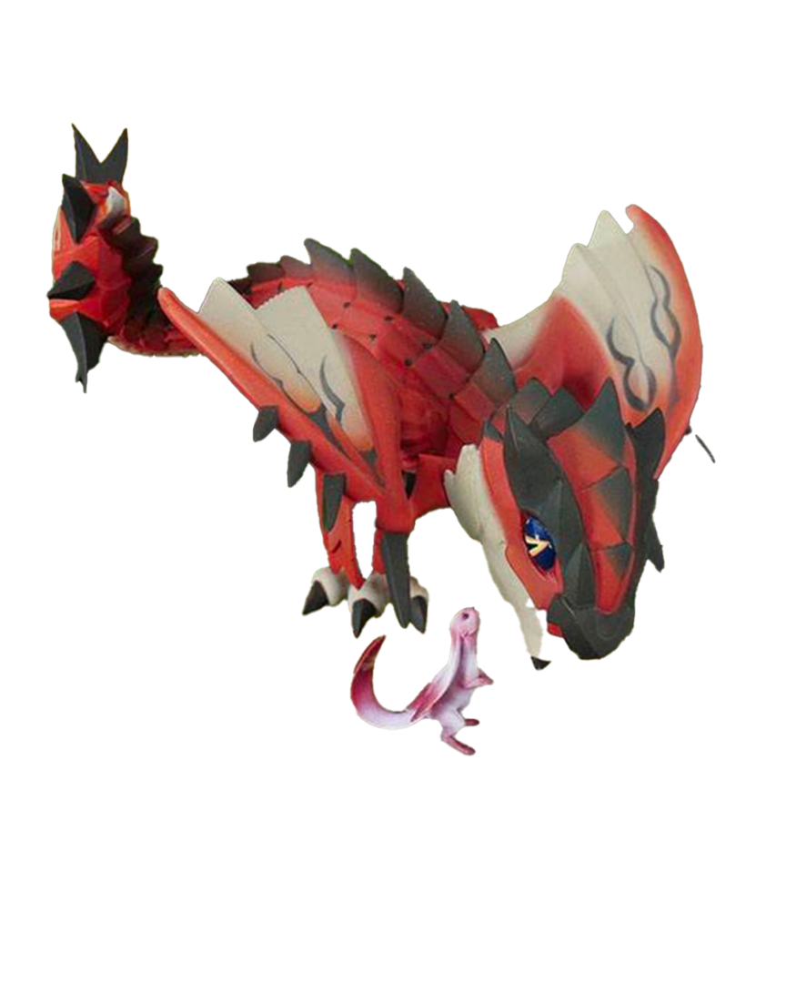 Figura Rathalos Monster Hunter 10 cm