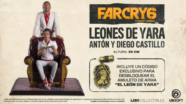 Comprar Figura Antón y Diego Castillo Far Cry 6 26cm Figuras de Videojuegos
