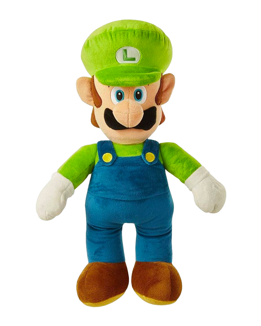 Peluche luigi super mario gigante luigi 50 cm