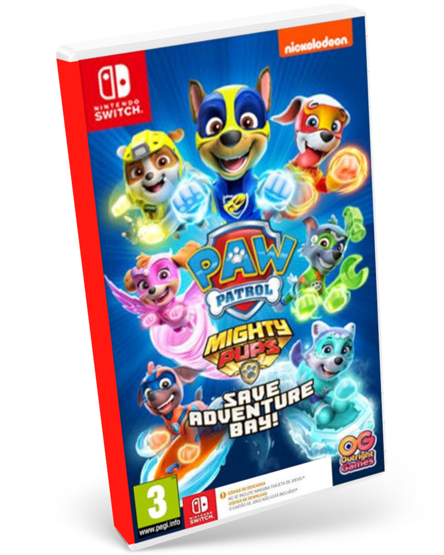 Patrulla canina: mighty pups save adventure bay! (código de descarga)