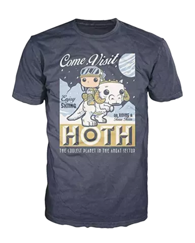 Camiseta POP! Visit Hoth Star Wars Talla M
