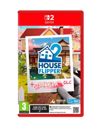 Carátula de House Flipper 2 - Sakura para Switch 2 (edición PAL España)