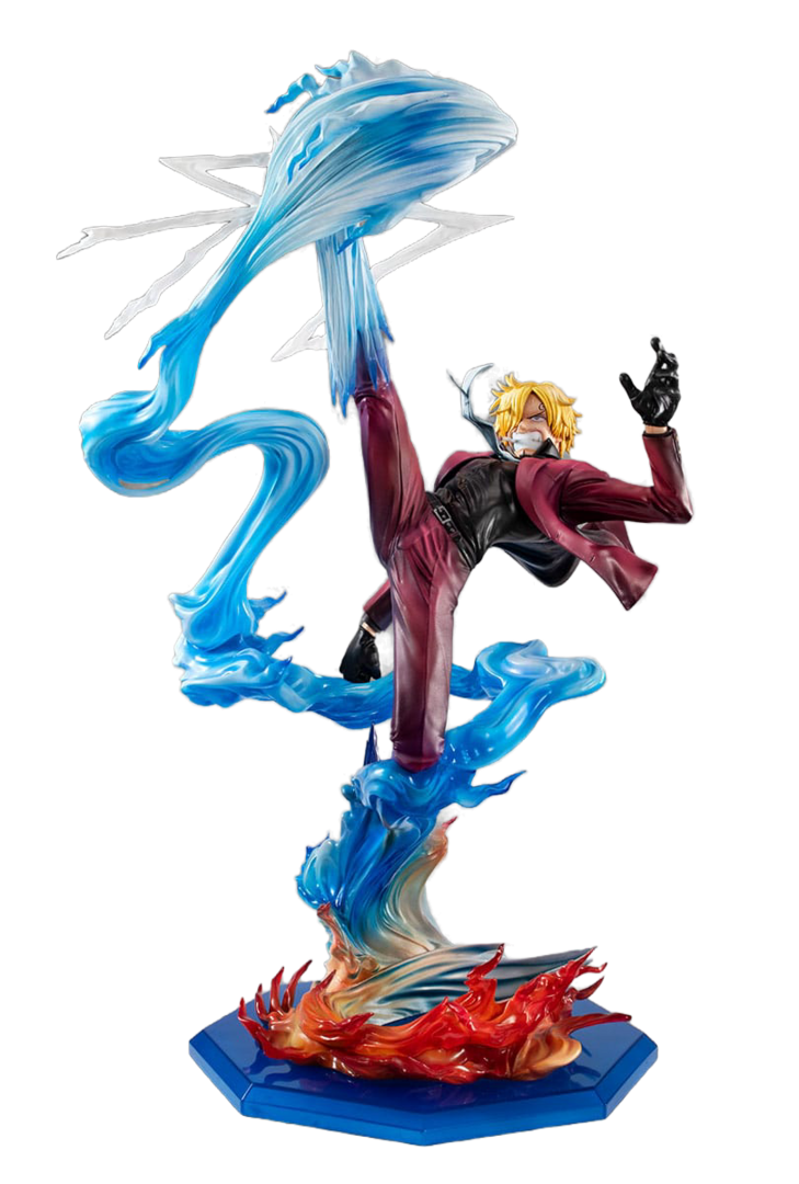 Figura Sanji One Piece POP K-MAXIMUM Megahouse 30cm