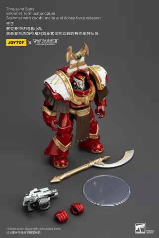 Reservar Figura Exterminador Sekhmet de los Thousand Sons - Warhammer 30K The Horus Heresy JoyToy Figuras Estándar