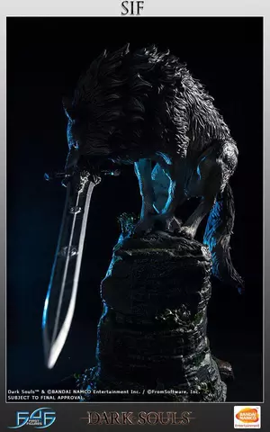 Reservar Estatua Sif El Gran Lobo Gris Dark Souls First 4 Figures Estatuas