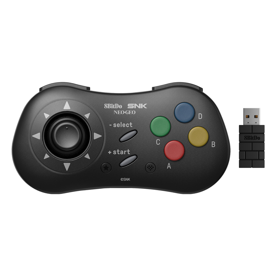 8bit do neogeo wireless pad negro