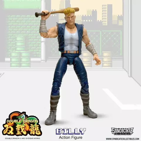 Reservar Figura Billy Lee Double Dragon Deluxe Action Syndicate Figuras Estándar