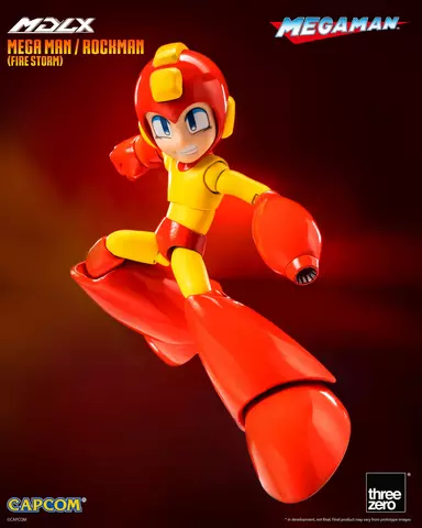 Reservar Figura Megaman Rockman Fire Storm MDLX ThreeZero Figuras Estándar