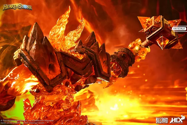 Reservar Estatua Ragnaros the Firelord Hearthstone Statue HEX Collectibles 44 cm Figuras Estándar